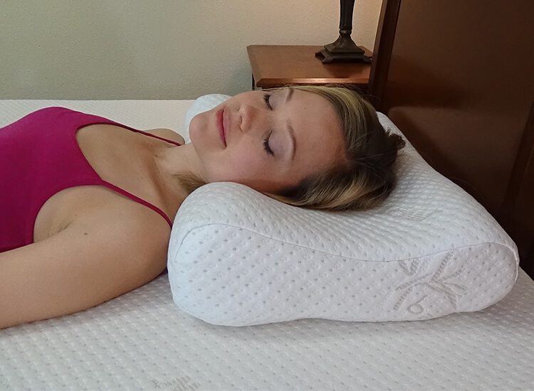 Contour Pillow With Back Sleeper