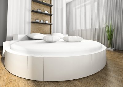 Modern Giant Round Bed