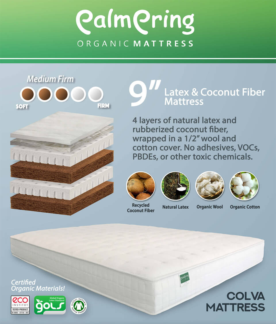 Palm Pring Colva Organic Latex Mattress