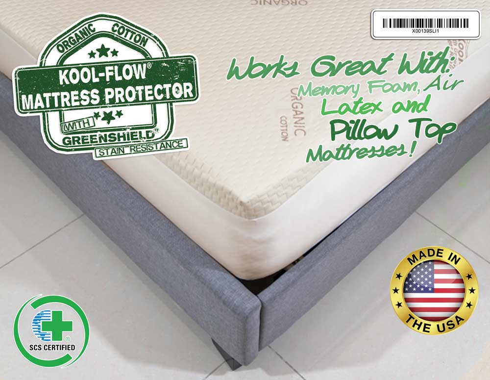 Kool-Flow Pillow Top And Bed Cover