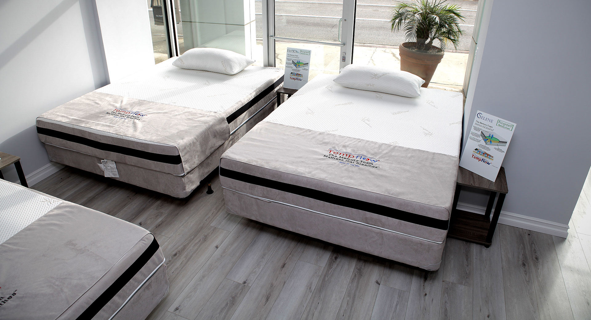 Westlake Mattress Shop Interior