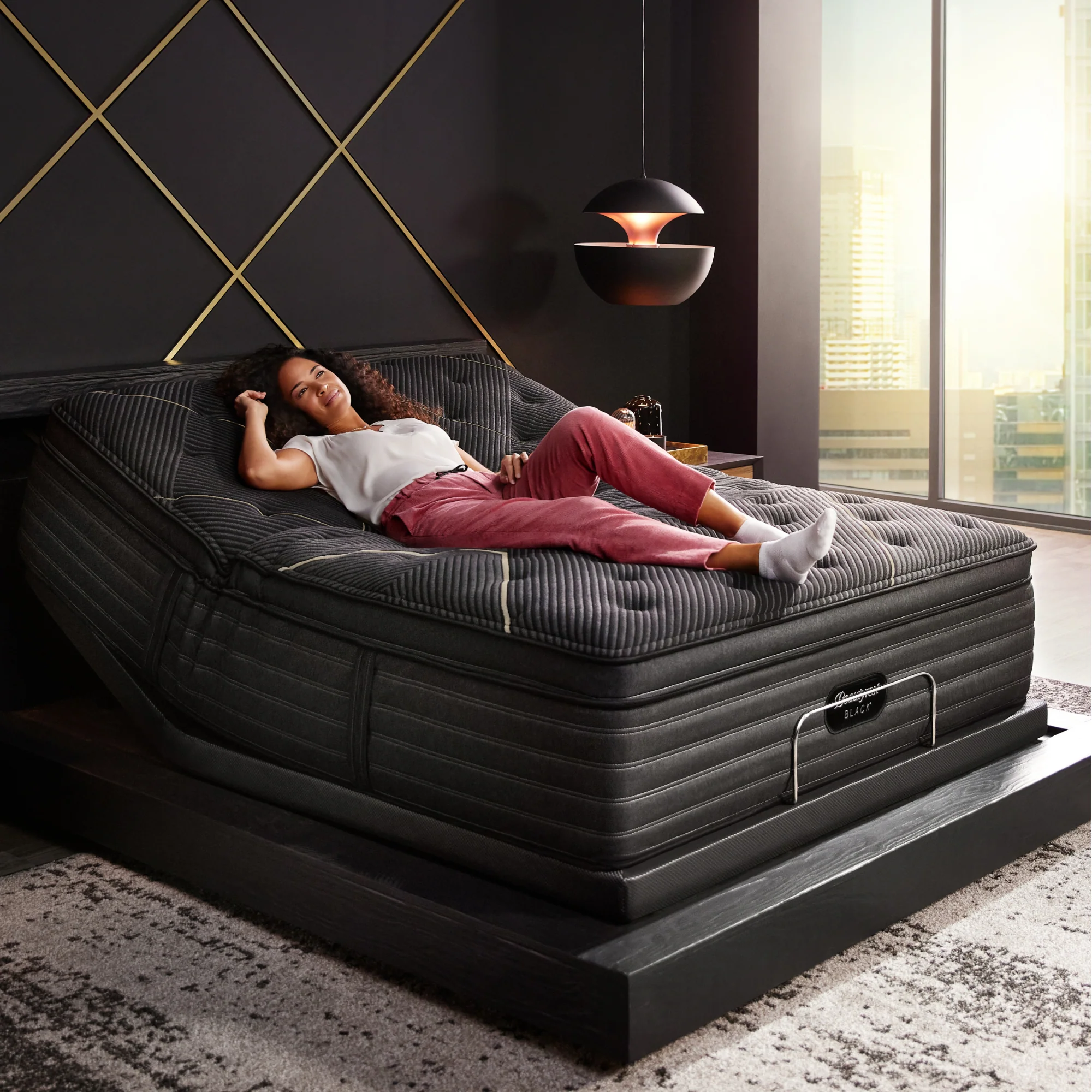 Beautyrest Black Quilted Top Enhanced C-Class Mattress