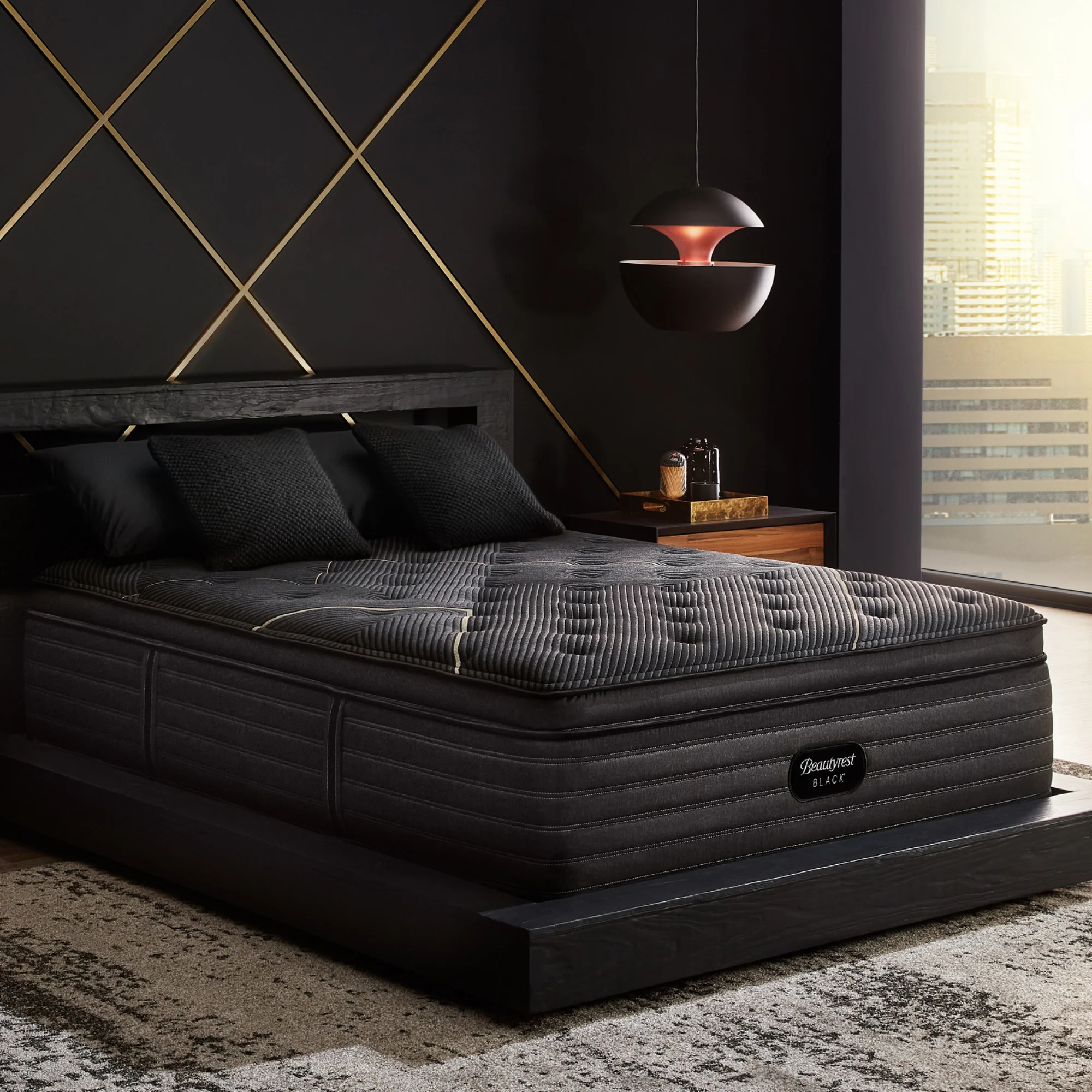 Beautyrest Black Quilted Top Enhanced C-Class Mattress